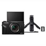 Canon Powershot G7X Mark III Vlogger Kit + 64 GB SD card - Black (Canon 3637C027)